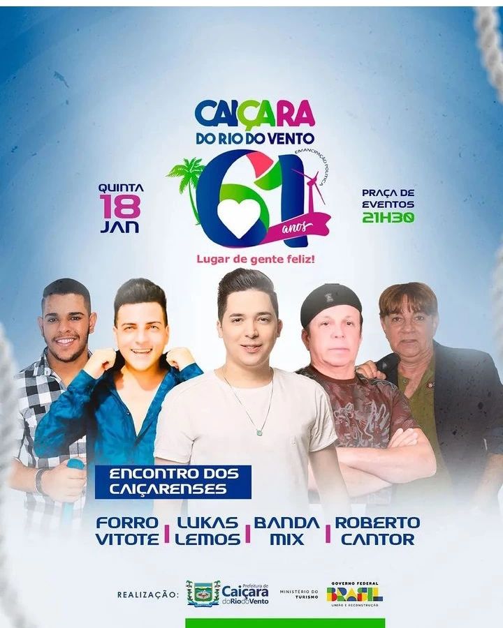 Forró Vitore, Lukas Lemos, Banda Mix e Roberto Cantor