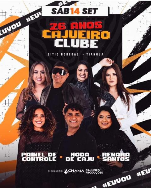 Painel de Controle, Noda de Caju e Renara Santos