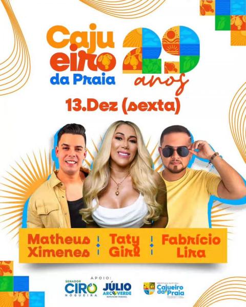 Taty Girl, Matheus Ximenes e Fabrício Lira