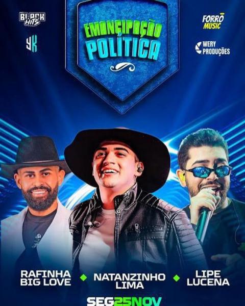 Natanzinho Lima, Rafinha Big Love e Lipe Lucena