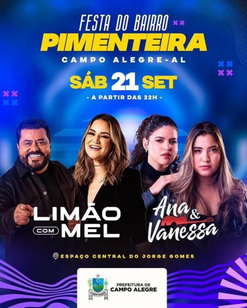 Limão com Mel e Ana & Vanessa - Festa do Bairro Pimenteira