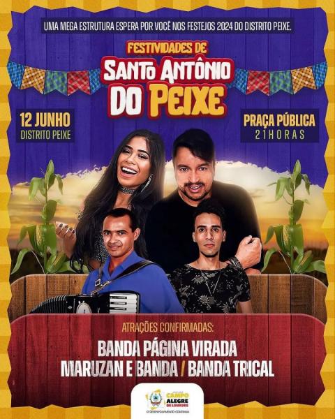 Banda Página Virada, Maruzan & Banda e Banda Trical - Santo Antônio do Peixe