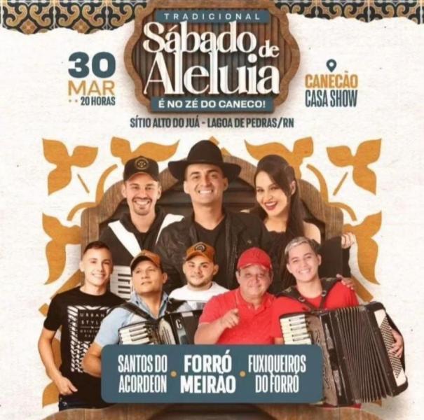 Santos do Acordeon, Forró Meirão e Fuxiqueiros do Forró