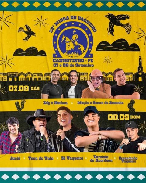 Juciê, Toca do Vale, Zé Vaqueiro, Tarcísio do Acordeon e Ernandinho Vaqueiro - 22ª Missa do Vaqueiro