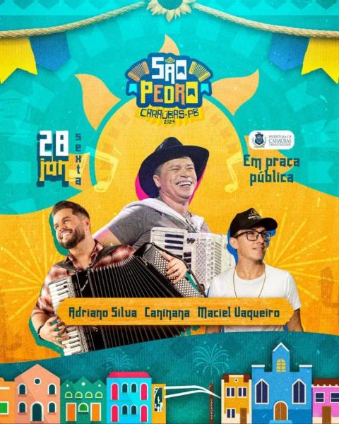 Adriano Silva, Caninana e Maciel Vaqueiro - São Pedro