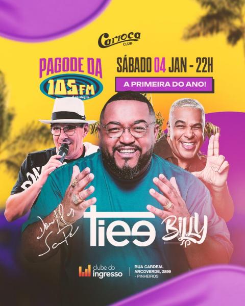 Tiee, Douglas Sampa e Billy SP