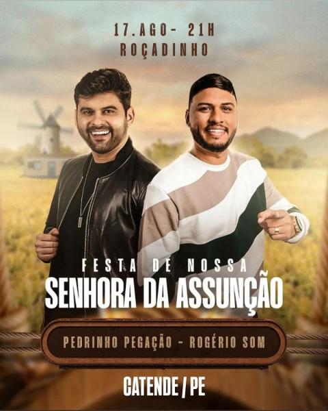 Pedrinho Pegação e Rogério Som - Festa de Nossa Senhora da Assunção