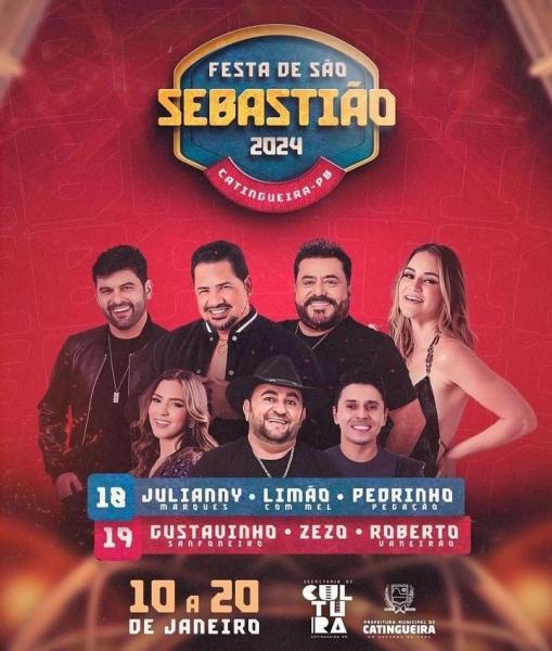 Julianny Marques, Limão com Mel e Pedrinho Pegação - Festa de São Sebastião