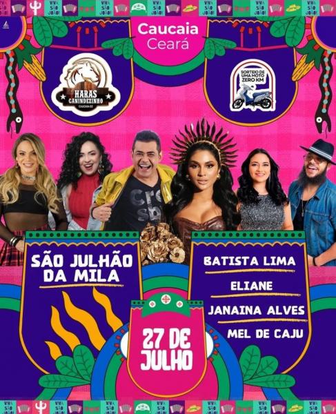 Batista Lima, Eliane, Janaina Alves e Mel de Caju - São Julhão da Mila