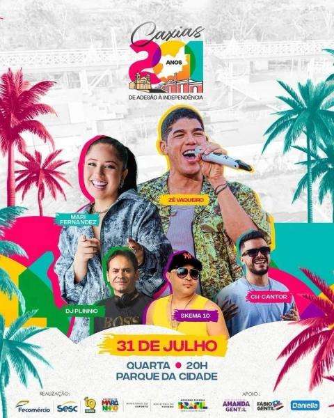 Zé Vaqueiro, Mari Ferandez, CH Cantor, Skema 10 e Dj Plinnio
