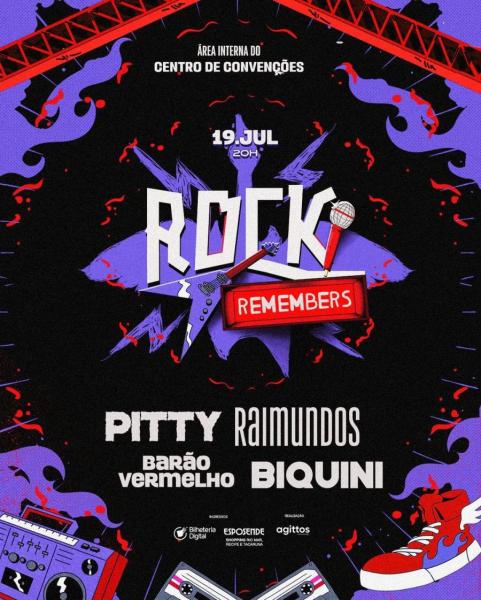 Pitty, Raimundos, Barão Vermelho e Biquini - Rock Remenbers