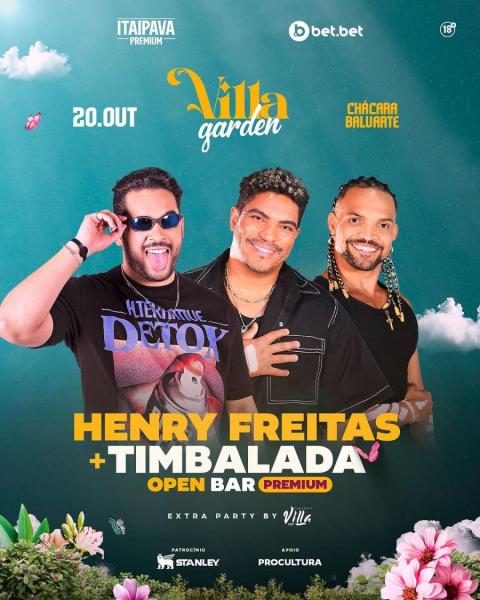 Henry Freitas e Timbalada - Villa Garden