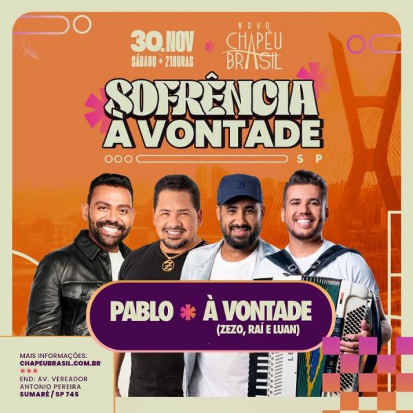Pablo e À Vontade (Zezo, Raí e Luan) - Sofrência à Vontade