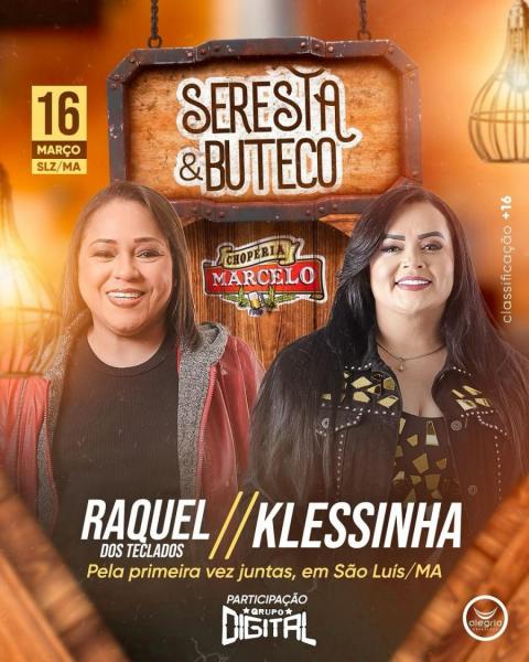 Raquel dos Teclados e Klessinha - Seresta & Buteco