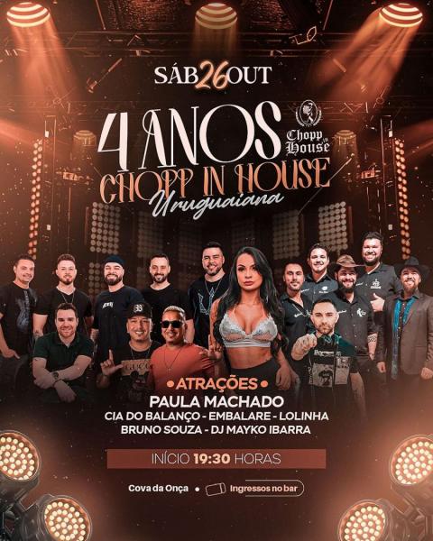 Paula Machado, Cia do Balanço, Embalare, Lolinha, Bruno Souza e Dj Mayko Ibarra