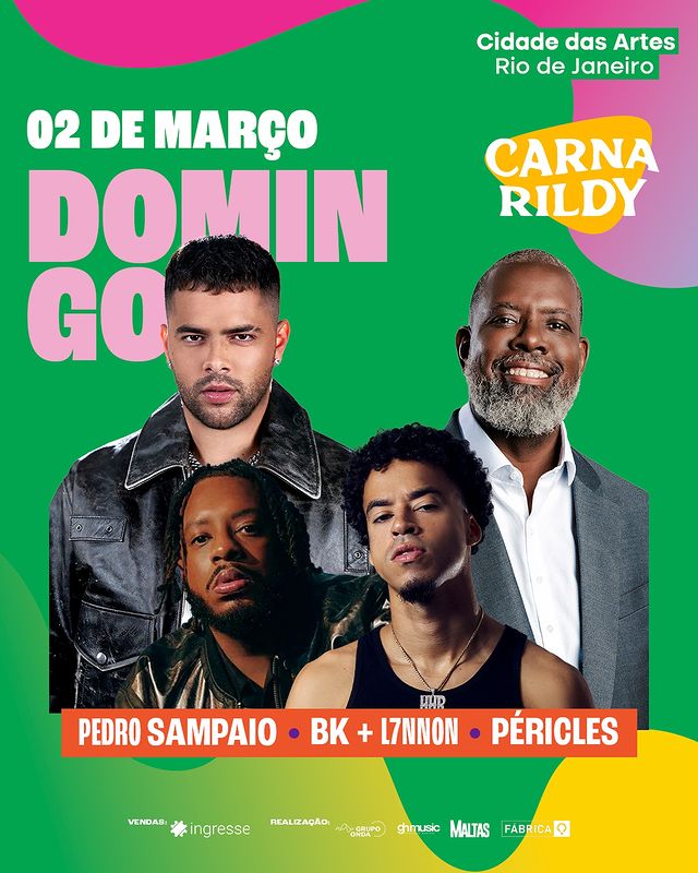 Pedro Sampaio, BK, L7nnon e Péricles - Carnarildy