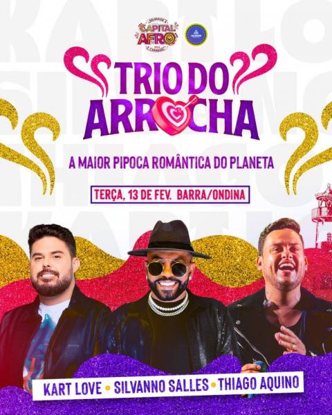 Kart Love, Silvanno Salles e Thiago Aquino - Trio do Arrocha