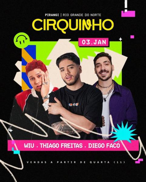 Wiu, Thiago Freitas e Diego Facó