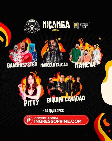 Baianasystem, Marcelo Falcçao, Maneva, Pitty e Biquini Cavadão - Festival Miçanga