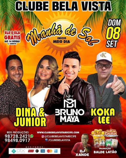 Bruno Maya, Dina & Júnior e Koka Lee - Manhã de Sol