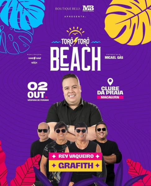 Rey Vaqueiro e Banda Grafith - Toró Toró Beach