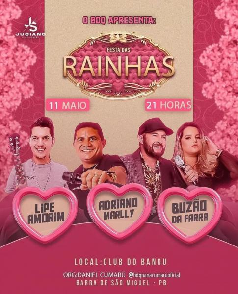 Adriano Marlly, Lipe Amorim e Buzão da Farra - Festa das Rainhas