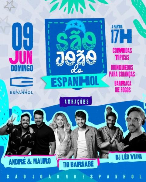 André & Mauro, Tio Barnabé e Dj Léo Viana - São João do Espanhol