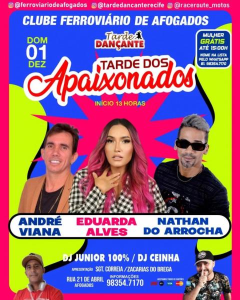 André Viana, Eduarda Alves e Nathan do Arrocha - Tarde dos Apaixonados