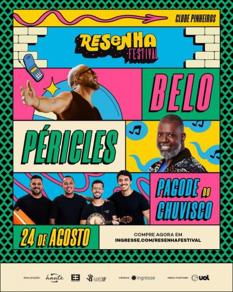 Belo, Péricles e Pagode do Chuvisco - Resenha Festival