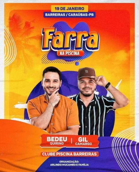 Bedeu Quirino e Gil Camargo - Farra na Piscina