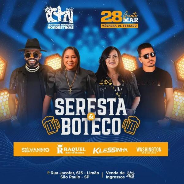 Silvanno Salles, Raquel dos Teclados, Klessinha e Washginton Brasileiro - Seresta & Boteco
