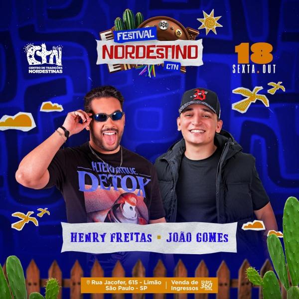 Henry Feitras e João Gomes - Festival Nordestino
