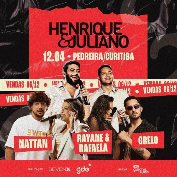 Henrique & Juliano, Nattan, Rayane & Rafaela e Grelo