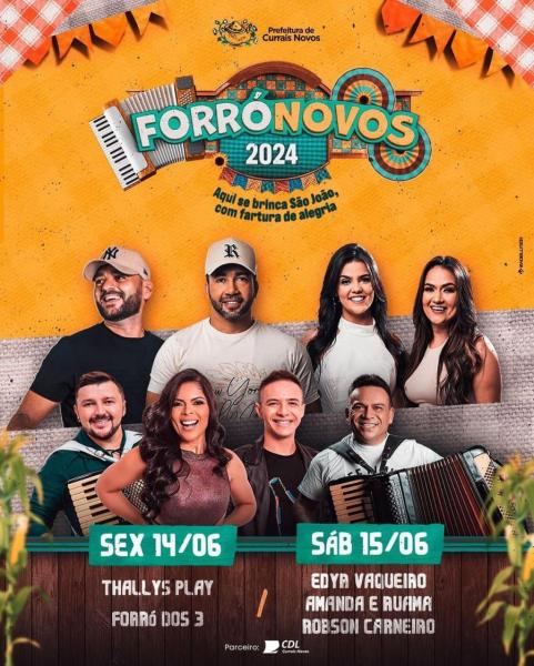 Thallys Play e Forró dos 3 - Forró Novos 2024