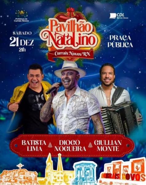 Batista Lima, Diogo Nogueira e Giullian Monte - Pavilhão Natalino