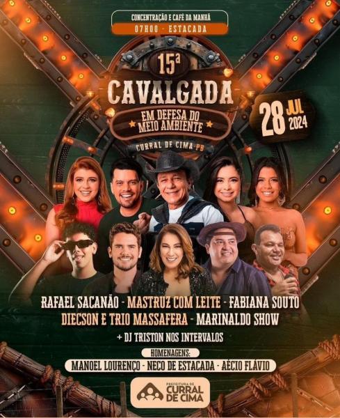 Mastruz com Leite, Rafael Sacanão, Fabiana Souto, Diecson & Trio Massafera e Marinaldo Shjow - 15ª Cavalgada em Defesa do Meio Ambiente