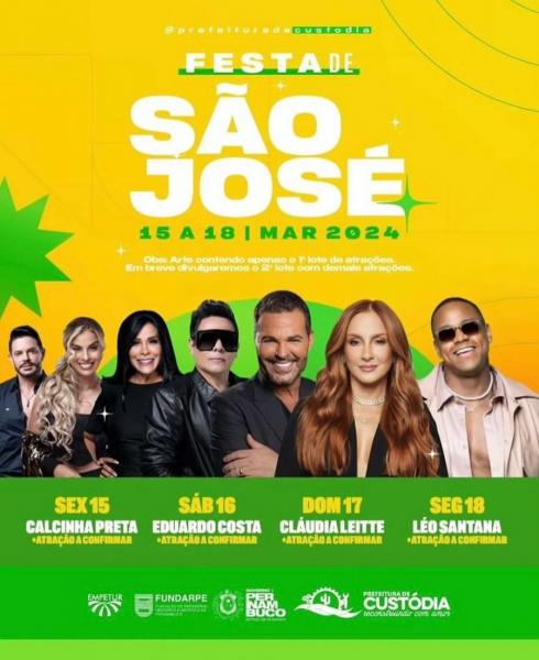 Léo Santana e Rapahella Santos - Festa de São José