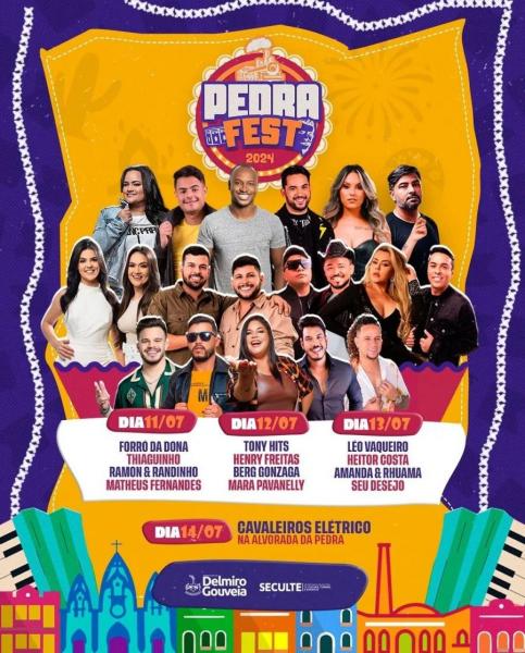 Forró da Dona, Thiaguinho, Ramon & Randinho e Matheus Fernandes - Pedra Fest 2024