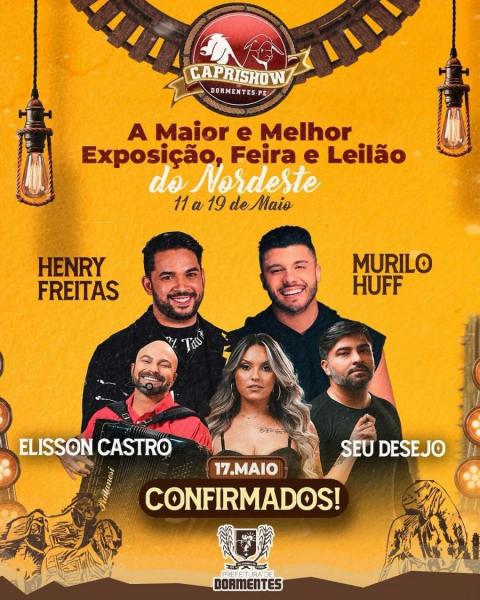 Seu Desejo, Elisson Castro, Henry Freitas e Murilo Huff - Caprishow