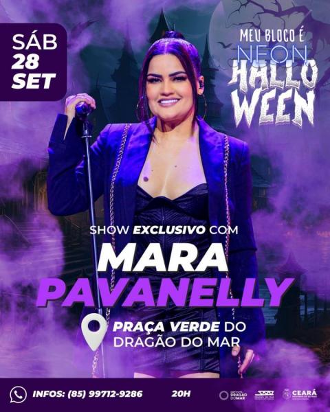 Mara Pavanelly, Forrozão Tropykália e Dj Patt Paiva - Bloco Neon