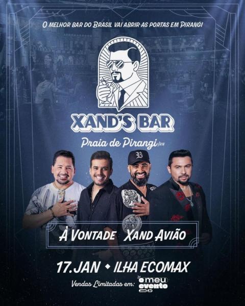 Xand Avião e À Vontade (Luan, Zezo e Raí) - Xand´s Bar