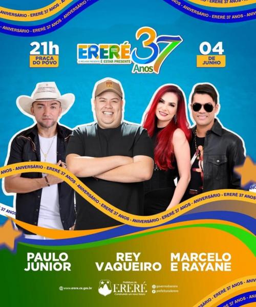 Rey Vaqueiro, Paulo Júnior e Marcelo & Rayane