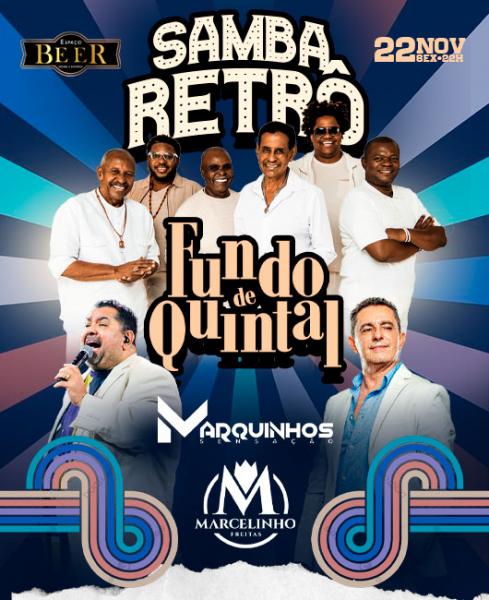 Funde de Quintal, Marquinhos Sensação e Marcelinho Freitas - Samba Retrô