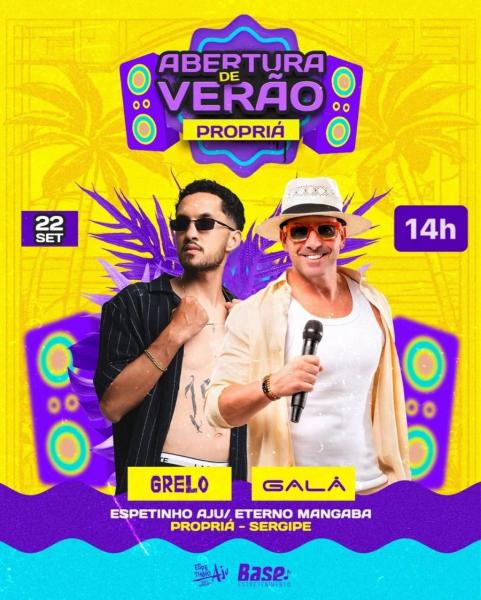 Grelo e Galã - Abertura de Verão Propriá 2024