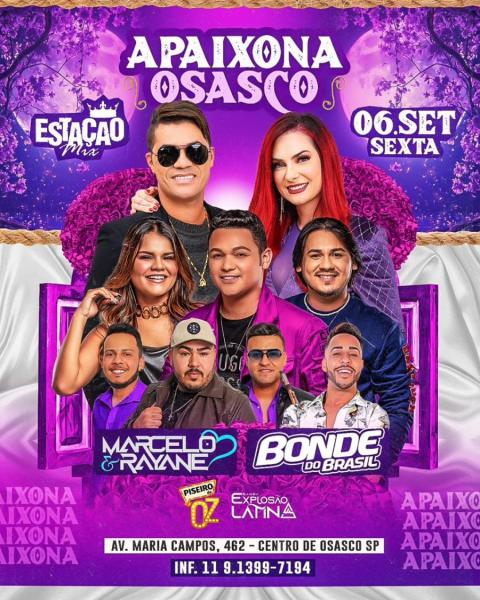 Marcelo & Rayane e Bonde do Brasil - Apaixona Osaco