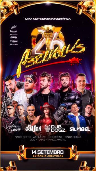 Vinícius Cavalcante, Dj Guuga, Dub Dogz e Silvibel - 26 anos da Abelvolks