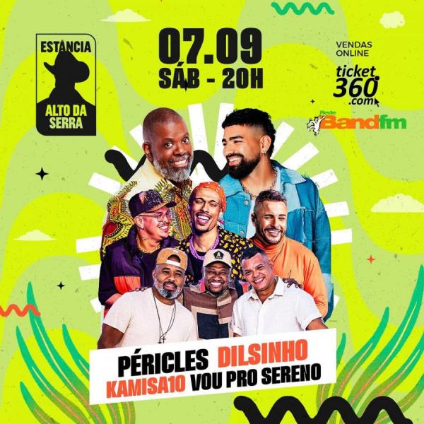 Péricles, Dilsinho, Kamisa 10 e Vou pro Sereno