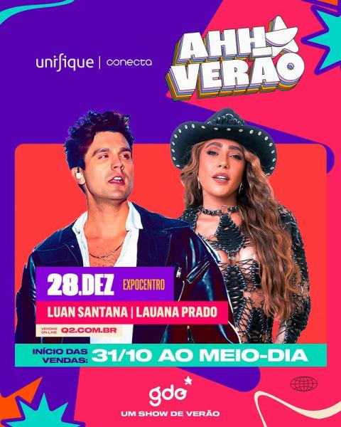 Luan Santana e Lauana Prado - Ahh Verão
