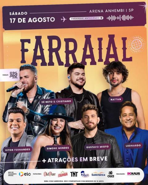 Zé Neto & Cristiano, Nattan, Vitor Fernandes, Simone Mendes, Gustavo Mioto e Leonardo - Farraial 2024