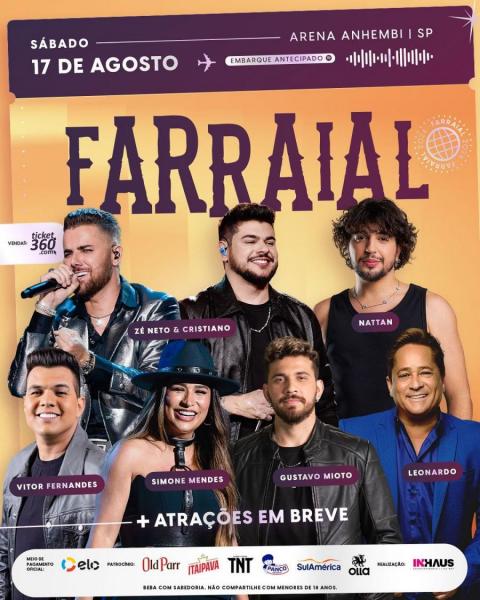 Zé Neto & Cristiano, Nattan, Vitor Fernandesm Simone Mendes, Gustavo Mioto e Leonardo - Farraial 2024